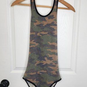 Kimcine Camouflage Bodysuit